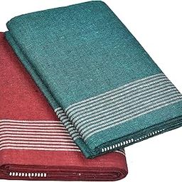 Men's Cool Cotton Dhoti Plain Solid/Length: 2.0m (Pack of 2)-image-32