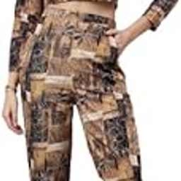 Women's Fashionable Two-Piece Co-Ord Set – Elegant Blazer Crop Top with Matching High-Waist Pants – Modern Printed Suit for Brunch, Outings & Semi-Formal Events-image-17