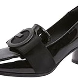 ™ Women's Low Chunky Heel Shoes Fashion Square Toe for Leisure Wedding Party 37 Black | Heels | Womens Shoes-picture-46
