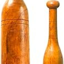 Mugdal Menia Mugdar 5KG & Child Mugdar 2KG Combo | Made in India Handcrafted Natural Jungle Wood Karla Kattai | Clubbell, Fully Polished with Certificate of Authentication | No. 1 Quality-image-43