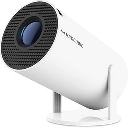 Auto Keystone Mini Portable Projector, 4K/260 ANSI Smart Projector with WiFi 6 BT 5.0, Screen Adjustment, 180 Degree Rotation, Home Video Projector Built-in Android 11.0 OS-4