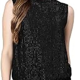 Shine Lara Lurex Print Color Women Linned top-image-62