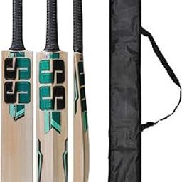 Super_Strock S.S Primium Popular Willow Cricket Bat Full Size Short Hand 33.5 inch, Play with Teniss Ball, Plastic Ball, Rubber Ball with Bat Cover (Green)-image-72
