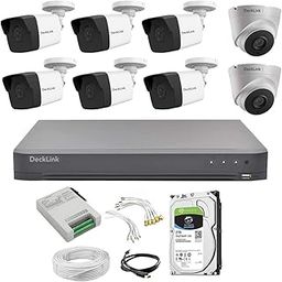 DeckLink 5MP Cctv Camera Full Set With 2TB Survillance Hard Disk-25