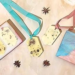 Prosperro Lumo by Parkash Candles Natural Beeswax Scented Wax Tablets – Perfume-Infused Hanging Air Fresheners for Wardrobe, Drawer & Home Décor – Set of 2 | Botanical Design |-image-94