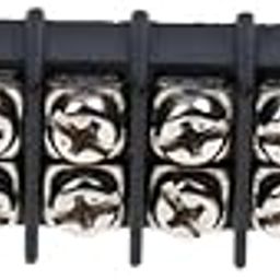 MILAAN Boat RV 30A Double Row 8 Positions Screw Terminal Power Block Barrier Strip-10