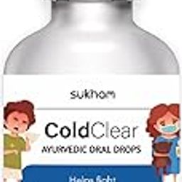 Sukham Cold Clear Herbal Drops 30ml – Cough & Cold Relief | Helps Fight Allergies & Pollution | Mulethi, Abhrak, Elaichi | 100% Natural | For Adults & Kids-15