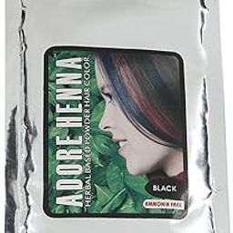 Adore Henna Black Herbal Based Hair Color (Pack of 3, 100g Each)-image-45