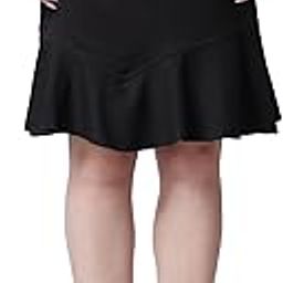 Casual Twill Frill Knee Length Pencil Skirt for Women || Latest Stylish Summer Skirt for Women || Knee-Length Skirt for Women || Semi-Formal Women Skirt-image-22