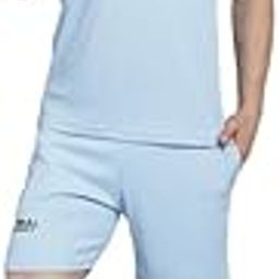 Solid Polyester Lycra Half sleeves Co-ord Set Trackuit For Men-P-MACK52814-image-62