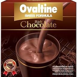 Ovaltine Swiss Formula Rich Chocolate Drink 10 Sachets (10 X 29.6g), 296g-11