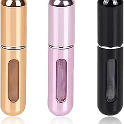 3pc Portable Perfume Spray Bottle, Travel Perfume Scent Pump Case, and Mini Perfume Refillable Atomizer Container for Traveling and Going Out-30