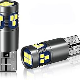 CLOUDSALE ; Your Store. Your Place T10 LED W5W Error-Free Canbus Indicator Light, 800Lm, Car Interior, Super Bright, Ip65 Waterproof, Suitable For Reading Light(White Colour)-image-24