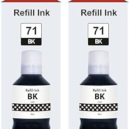 INKSPOT GI 71 Ink for Canon Printer G1020 G1730 G1737 G2020 G2021 G2060 G3020 G3730 G3770 G4770 (GI 71 Ink Black 2 Pcs)-picture-28