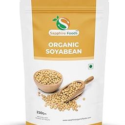 SAPPHIRE FOODS All Natural High Protein Organic Soyabean (250g), All Natural High Protein Organic Soyabean.-image-31
