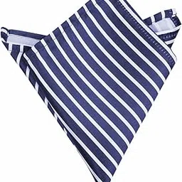 blacksmith Corporate Printed Pocket Square Blue-picture-39