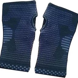 SAZ DEKOR 2X Professional Wrist Palm Support Compression Strap Weightlifting Black-image-13