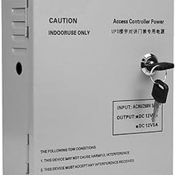 AC90V/260V 5A Access Control Power Supply Box DC12V UPS Backup Battery for All Kinds of Electric Door Lock with Time Delay-64