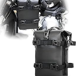 Vroxy Waterproof Outdoor Tail Bag – Heavy-Duty Roll-top Motorcycle Luggage, Durable & Compact Gear Bag for Bike Travel, Adventure Riding & Road Trips(1Pcs)-image-0