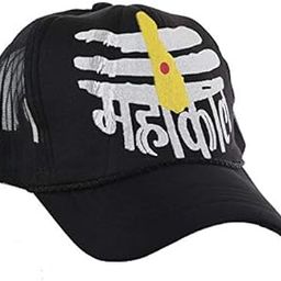SoSh Mahakal Printed Half Net Baseball Cap for Outdoor, Sports, Casual Wear-image-97