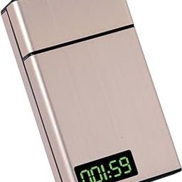 Timed Lock Box – Time Locking Small Container with 999 Hours LCD Display – Portable Locking Box with Timer Lock for Storage – Break Bad Habits – Credit card, Cash, Key,Medication（Golden）-image-15
