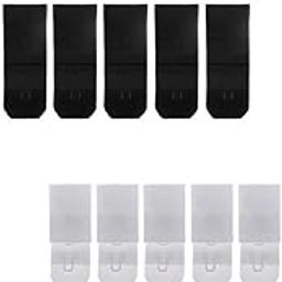 FABLOFT® 20 Set 1 Hook 3 Rows Bra Extenders Elastic Stretchy Bra Strap Extension-30
