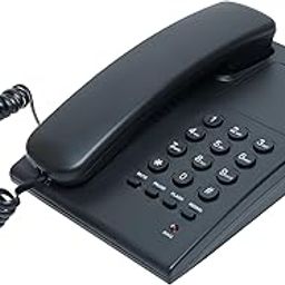 Beetel G10 Newly Launched, Coded Landline, Ringer LED Indication, Desk and Wall Mountable, 3 Step Ringer Volume Control, Tone/Puls/Flash/Pause/Redial, TEC Certified (G10 Black)-101