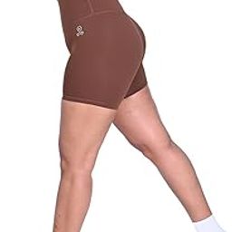 YOGINIS High Waist Workout Shorts for Women & Girls | Stretchable Yoga, Gym & Sports Activewear | Lightweight, Breathable, Quick-Dry & Sweat-Wicking Fabric-image-49