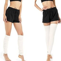 Leg Warmers for Women Winter, Long Socks for Women, White Leg Warmer Y2K Knitted Stockings for Girls, Side Zip Calf Length Boot Socks for Students Teen Girls - All Season Use-image-70