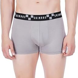 Men's 95% Micro Modal,5% Elastane Solid Trunk | Soft & Breathable Underwear for Men-picture-31