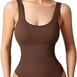 Women's Shapewear Bodysuit Tummy Control Body Shaper Seamless Sculpting Snatched Waist Body Suit-image-54