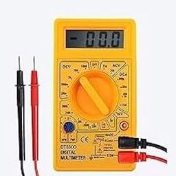 Qwid Digital Multimeter, Multipurpose Electric meter Yellow Pack of 1-picture-22