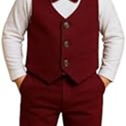Baby Boys and Girls Solid Cotton Blend Blazer Style T Shirt and Pant Set with Bow Tie Toddlers for Kids (Grey & Blue)-image-31
