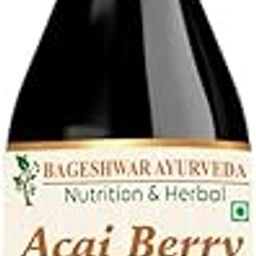 Bageshwar Ayurveda Acai Berry Juice 1L | Helps for Antioxidant & Immunity Booster Juice | 100% Pure & Natural Acai Berries 1000 ml-image-39