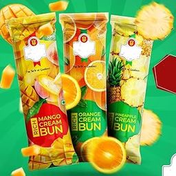 Camcall Mouth Watering Mango | Orange and Pineapple Cream Buns-image-85