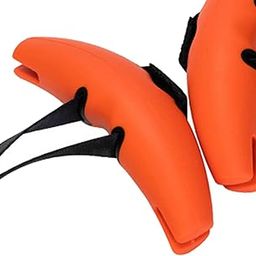 HEAVENGLOW 2Pcs Pull up Handles Training Grips for Sports Strength Training Deadlifting Orange | Fitness, Running & Yoga | Fitness Equipment & Gear | Resistance Trainers-image-70