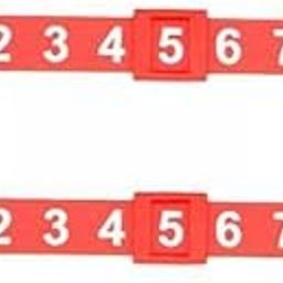 Enakshi (LABEL) Creations 4x2Pcs Foosball Score Counter Kids Foosball Counters Foosball Table Scoreboard Red-picture-14