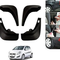Auto Addict Car Mud Flaps Splash Guards (O.E Type Custom,4 pcs) for Maruti Suzuki Ritz-picture-30