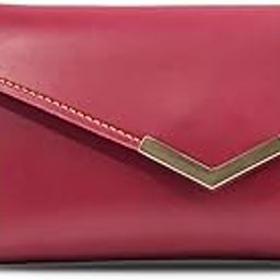 Women's Personalized Leather Wallet with Name & Charm I Customized 3-Fold Ladies Clutch I Stylish Purse Gift for Girlfriend Wife Mother Sister Birthday Anniversary - Red-image-36