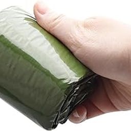 CALANDIS Outdoor Camping Thermal Sleeping Bag Emergency Survival Blanket Green + Bag-image-41