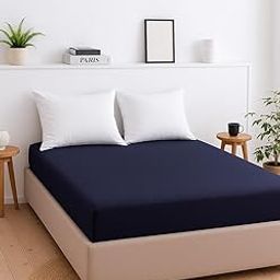 Home Plus Studios® 100% Waterproof Premium Solf Terry Cotton Feel Mattress Protector King Size | Breathable and Hypoallergenic Ultra Soft Fitted Bed Protector Cover.-image-16