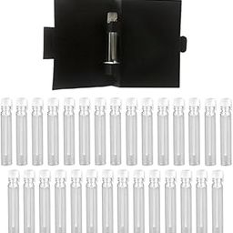 CLUB BOLLYWOOD®30pcs 2ml Empty Glass Perfume Sample Dropper Bottles Vials for Oil Fragrance|Health & Beauty | Makeup |30 Pieces Empty Perfume Vials-50