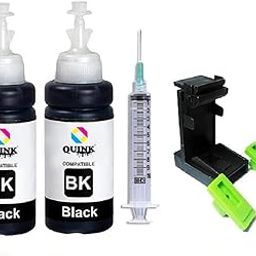 Refill Ink for Canon PG-47 Ink Cartridge Compatible Printers- E400 / E460 / E480 / E3170 / E3370 / E410 / E470 / E477 / E417/ E4270 (2 BK with Suction Tools)-image-6