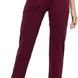 Women Solid Elasticated Joggers-image-26