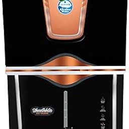 Skypure RO Water purifier with Aqua Copper Infuser and Bio Alkaline, 12 Liter storage Tank, RO, UV, Cu, Alk, UF, TDS, Suitable for all type of water Supply, Black (A92 Seltos Gold Copper Alkaline)-image-99
