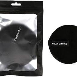 Elight Fusion Reusable Makeup Remover Pads | Easily Removes Face & Eye Makeup | Gentle Microfiber Cleansing Pads for All Skin Types | Eco-Friendly, Washable | Pack of 1 (Black)-23