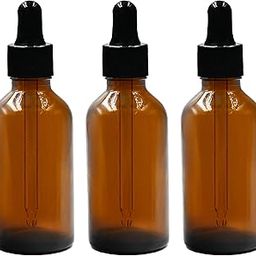 Happy Packaging 50ML Amber Round Empty Glass Bottle | Glass Dropper | Black Smooth Sleeve | Silcon Black Teat | Refillable | Leak Proof For Essential Oils | DIY Perfumes | DIY serums (3)-33