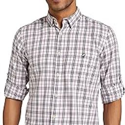 Men's Checkered Regular Fit Casual Shirt-image-11