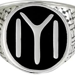 Rings For Men Ertugrul Ghazi Ring For Men's & Boy's IYI Symbol-image-1