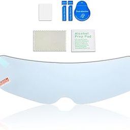 0TO6 Bike Helmet Visor Anti Fog Film Anti Scratch Fog-Resistant Clear Visibility During Riding in Humid Cold Weather Foggy Days and Protects from Harmful UV Light Universal for All Motorcycle Helmet-18